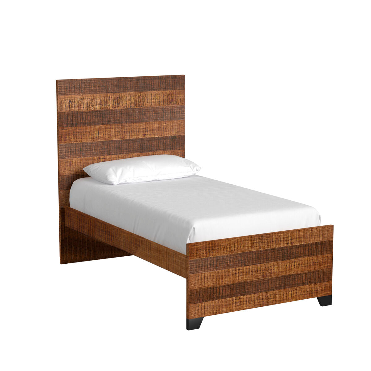 Westwood Urban Rustic Complete Twin Bed - Brushed Wheat - Kid's Stuff Superstore