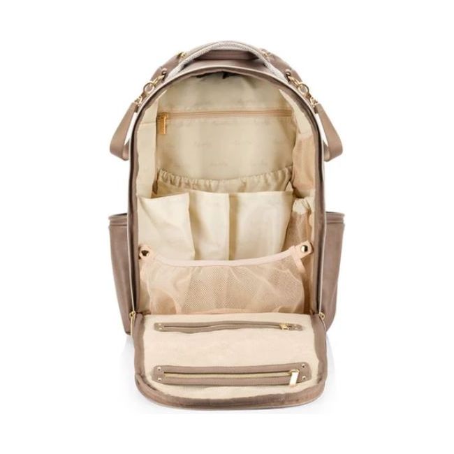 Itzy Ritzy Diaper Bag Backpack Plus - Vanilla Latte - Kid's Stuff Superstore