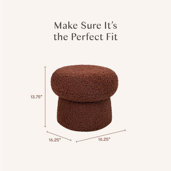 Babyletto Mini Mushroom Pouf - Kid's Stuff Superstore