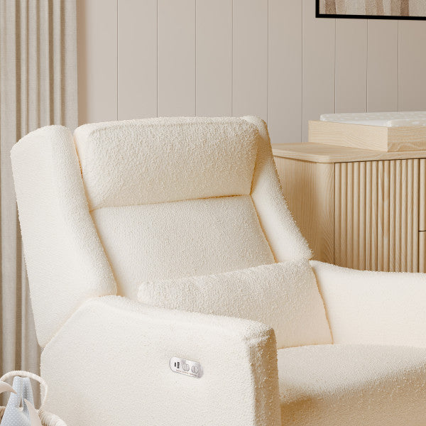Babyletto Kiwi Plus Power Glider Recliner w/ Power Headrest