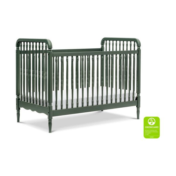 Namesake Liberty 3-in-1 Crib with Toddler Rail - Forest Green - Kid's Stuff Superstore