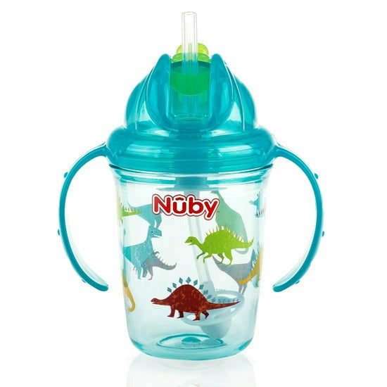 Nuby 360 Flip N' Sip Weighted Straw Cup - Kid's Stuff Superstore