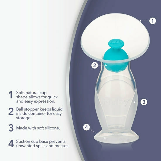 Nuby Silicone Breast Pump - Kid's Stuff Superstore