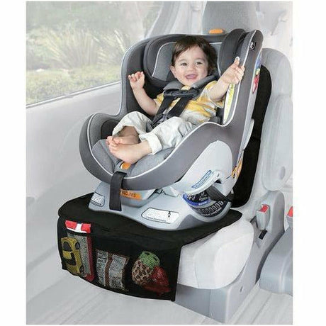 Car Seat Protector with Storage Pouch - Kid's Stuff Superstore