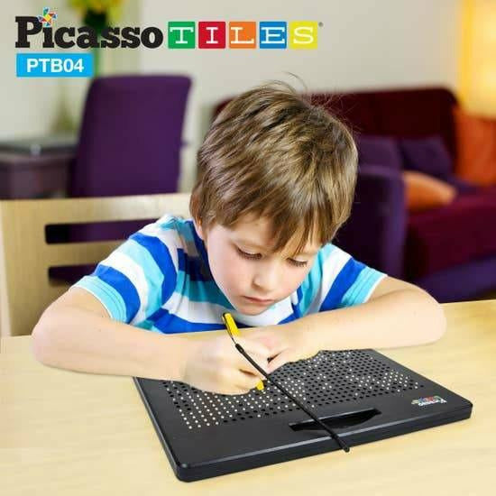 PicassoTiles Large Double-Sided Magnetic Drawing Board - Kid's Stuff Superstore