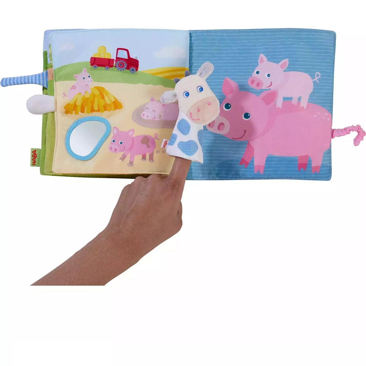 HABA Fabric Book - Down on the Farm - Kid's Stuff Superstore