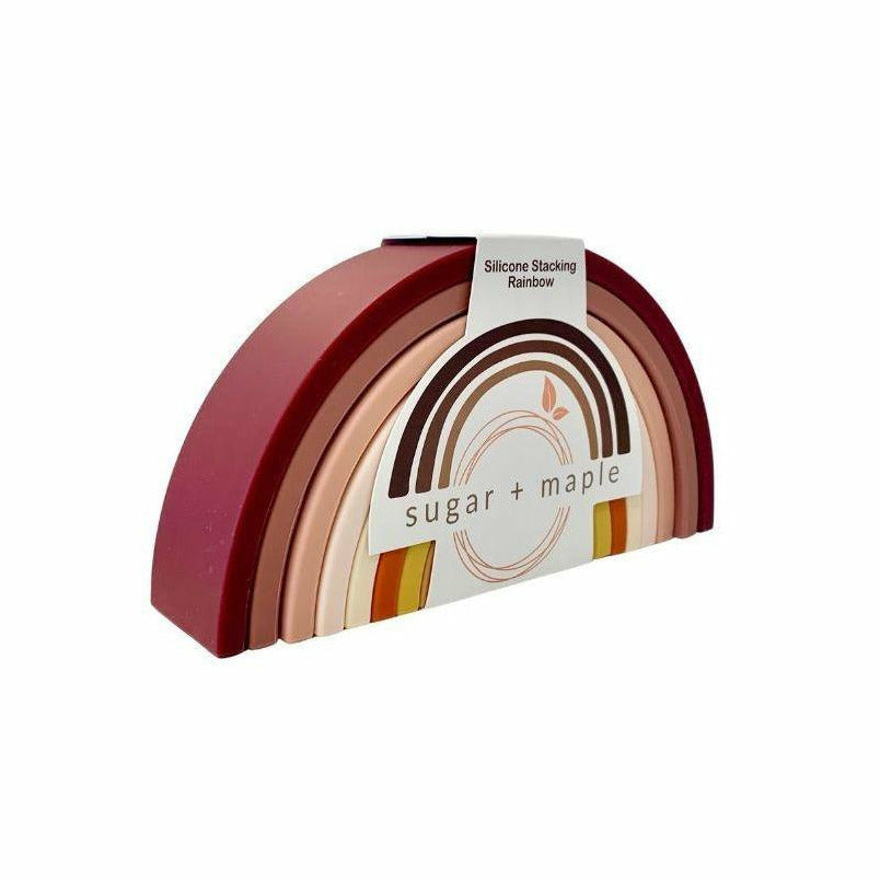 Silicone Rainbow Stacker - Natural - Kid's Stuff Superstore
