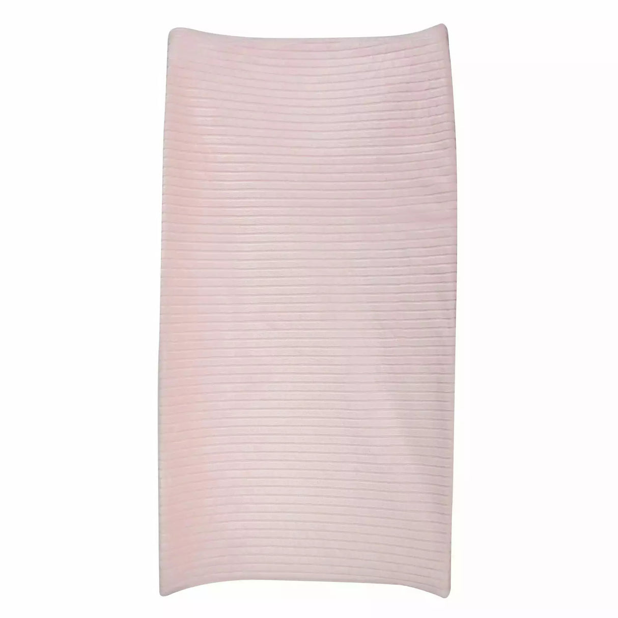 Boppy Changing Pad Cover - Pink Ribbed Minky - Kid's Stuff Superstore