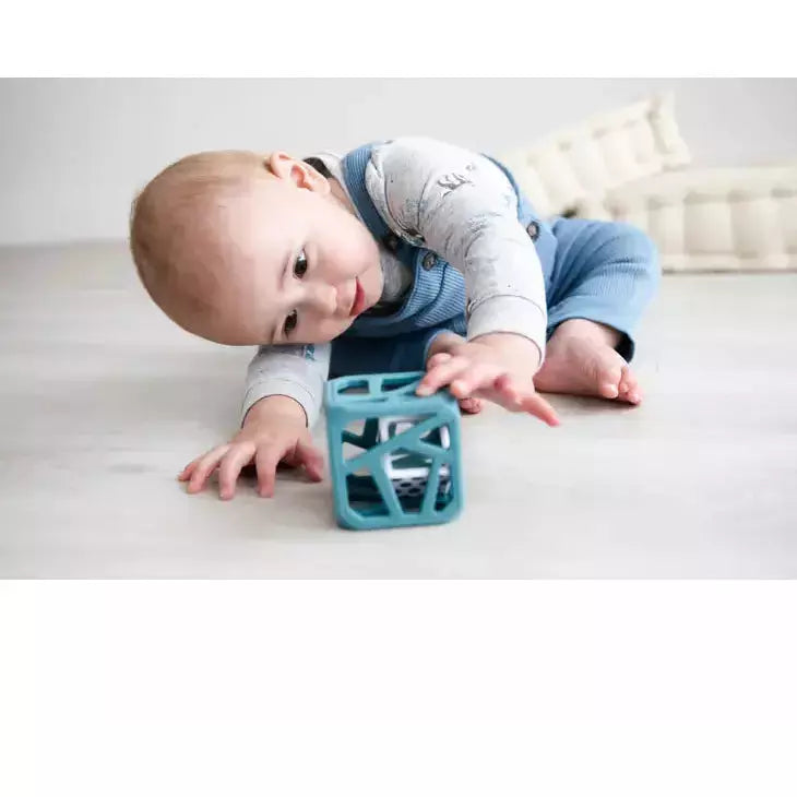 Malarkey Kids Chew Cube - Marble Grey - Kid's Stuff Superstore