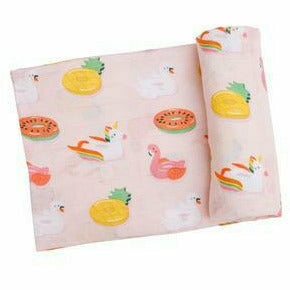 Angel Dear Bamboo Swaddle - Floaties Pink - Kid's Stuff Superstore