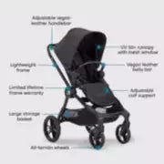 Baby Jogger City Sights Travel System - Rich Black - Kid's Stuff Superstore