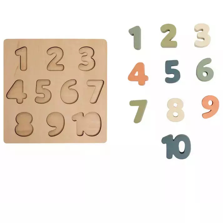 Pearhead Wooden Puzzle - Numbers - Kid's Stuff Superstore