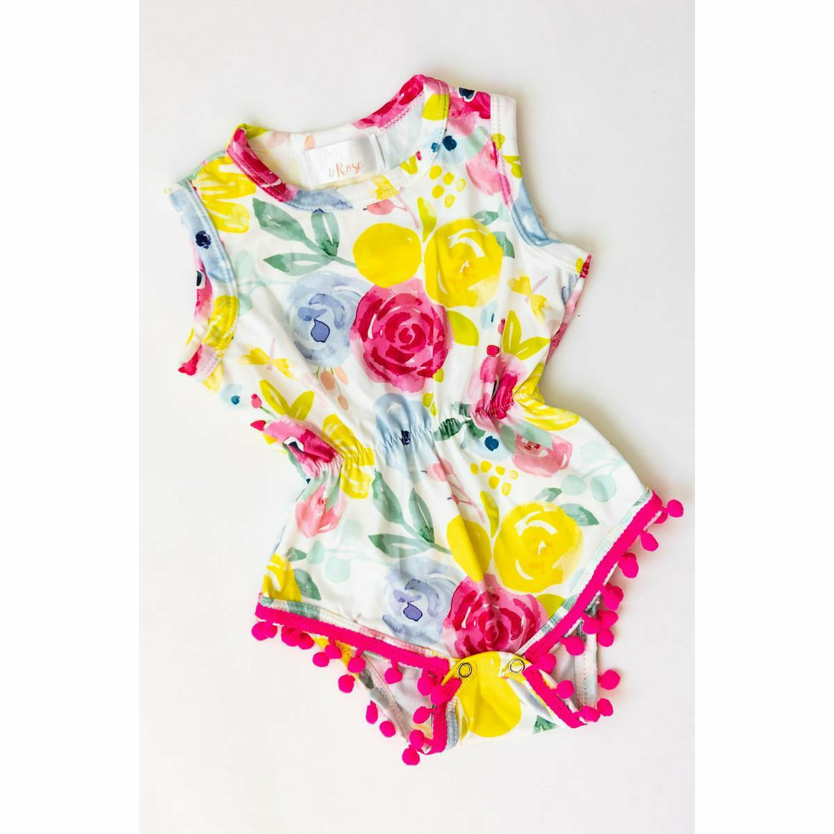 Mila & Rose Pom Pom Romper - Rosie - Kid's Stuff Superstore