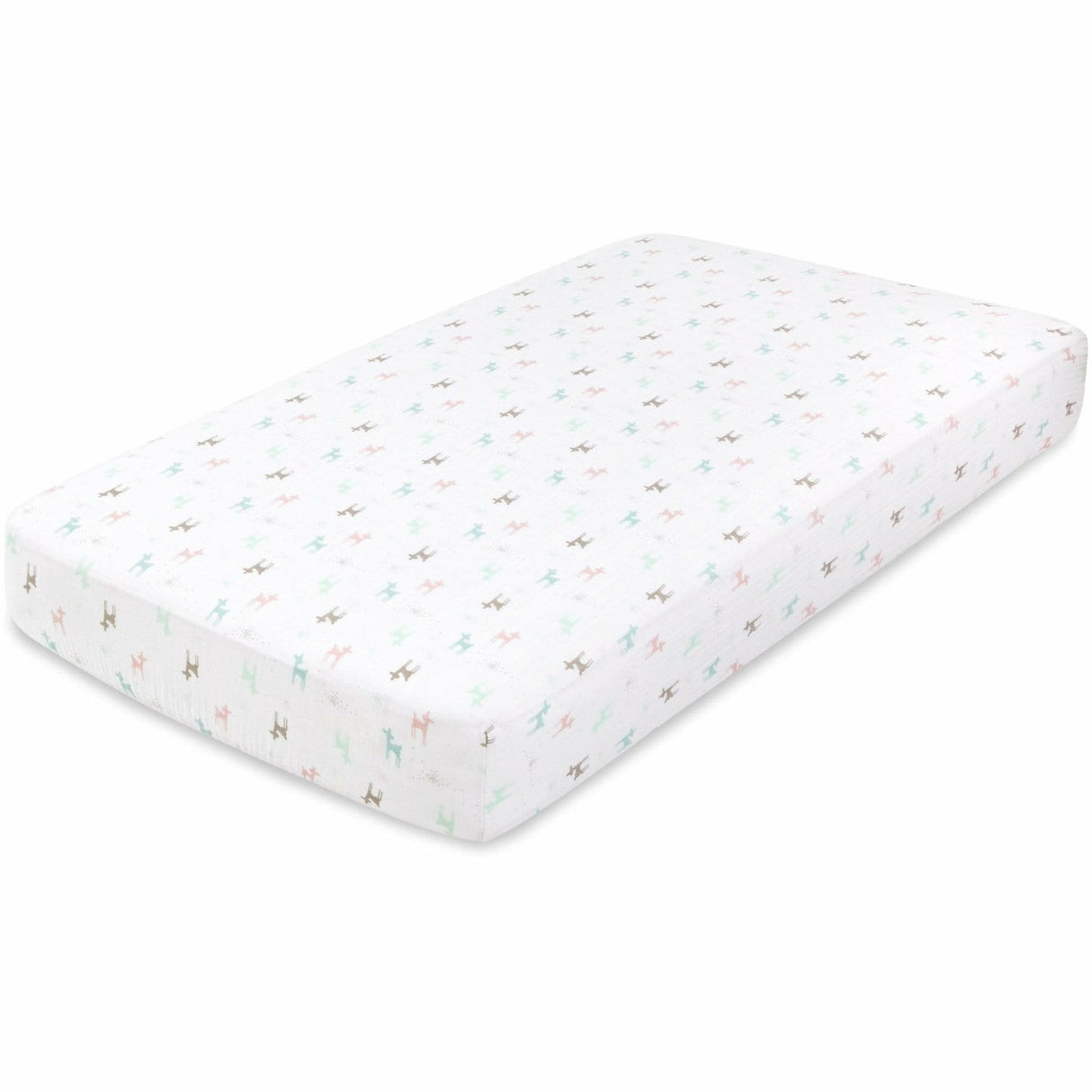 Aden & Anais Brixy Crib Sheet - Camp Girl - Kid's Stuff Superstore