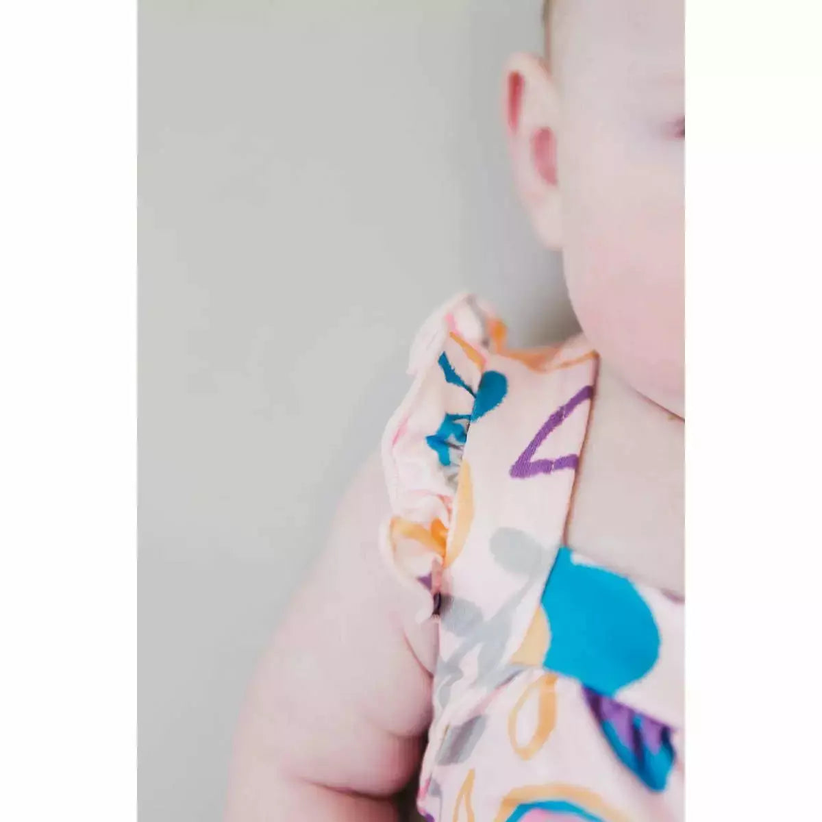 Mila & Rose Ruffle Strappy Romper - Daydreams - Kid's Stuff Superstore