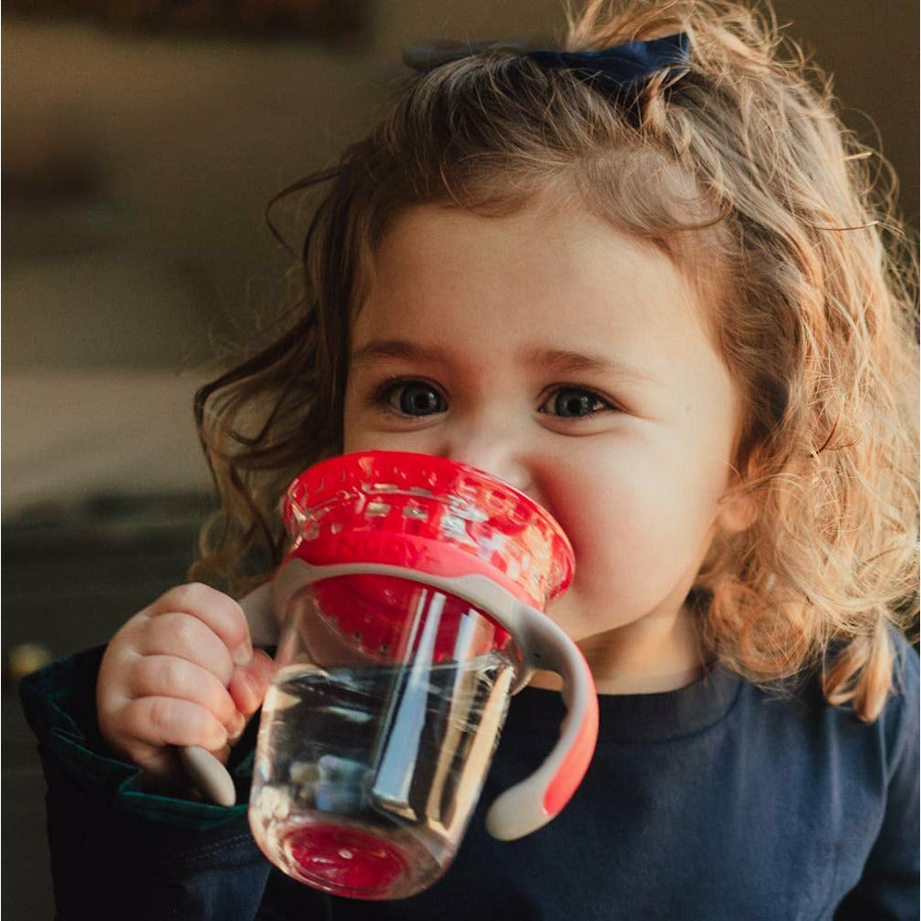 Nuby 360 Edge 2 Stage Drinking Rim Cup - 8 Oz - Kid's Stuff Superstore