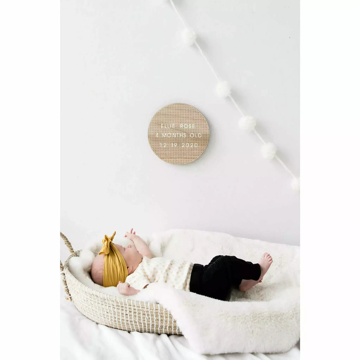 Pearhead Wooden Peg Letterboard - Kid's Stuff Superstore