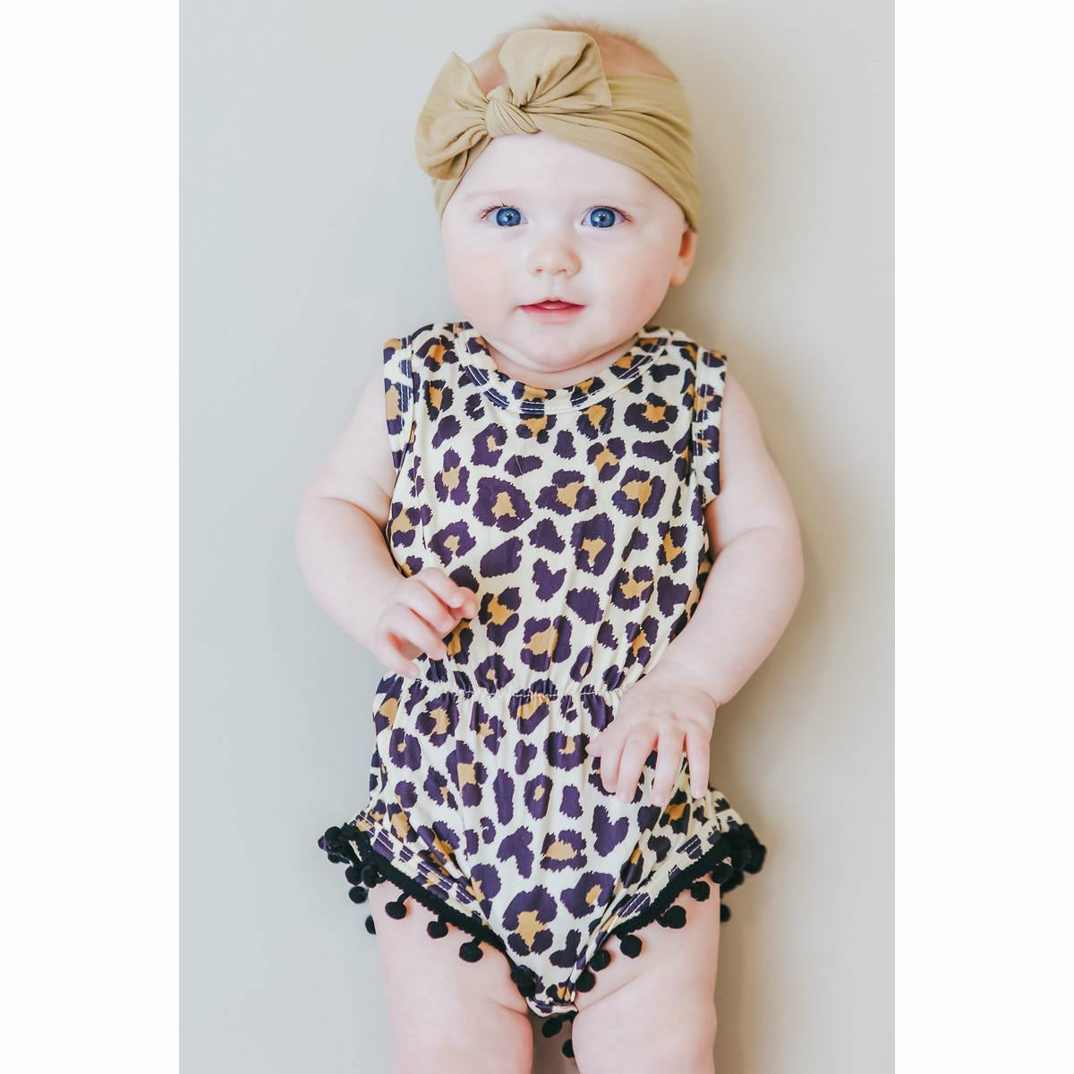 Mila & Rose Pom Pom Romper - Wild One - Kid's Stuff Superstore