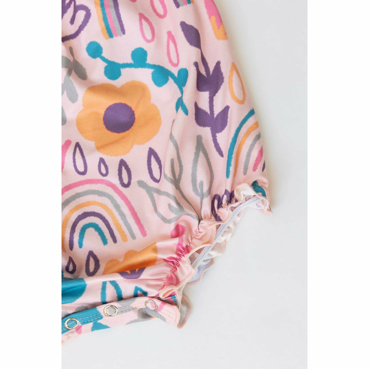 Mila & Rose Ruffle Strappy Romper - Daydreams - Kid's Stuff Superstore