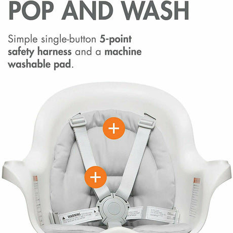 boon GRUB High Chair- White - Kid's Stuff Superstore