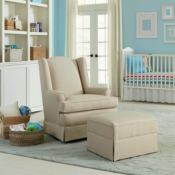 Sheffeild Swivel Glider (Choose from 200 Fabric Choices in Store) - Kid's Stuff Superstore