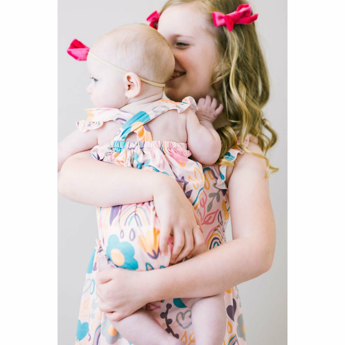 Mila & Rose Ruffle Strappy Romper - Daydreams - Kid's Stuff Superstore