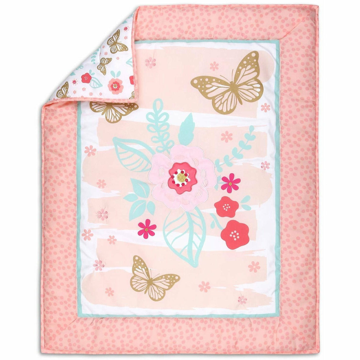 Aflutter 3 Piece Crib Bedding Set - Kid's Stuff Superstore