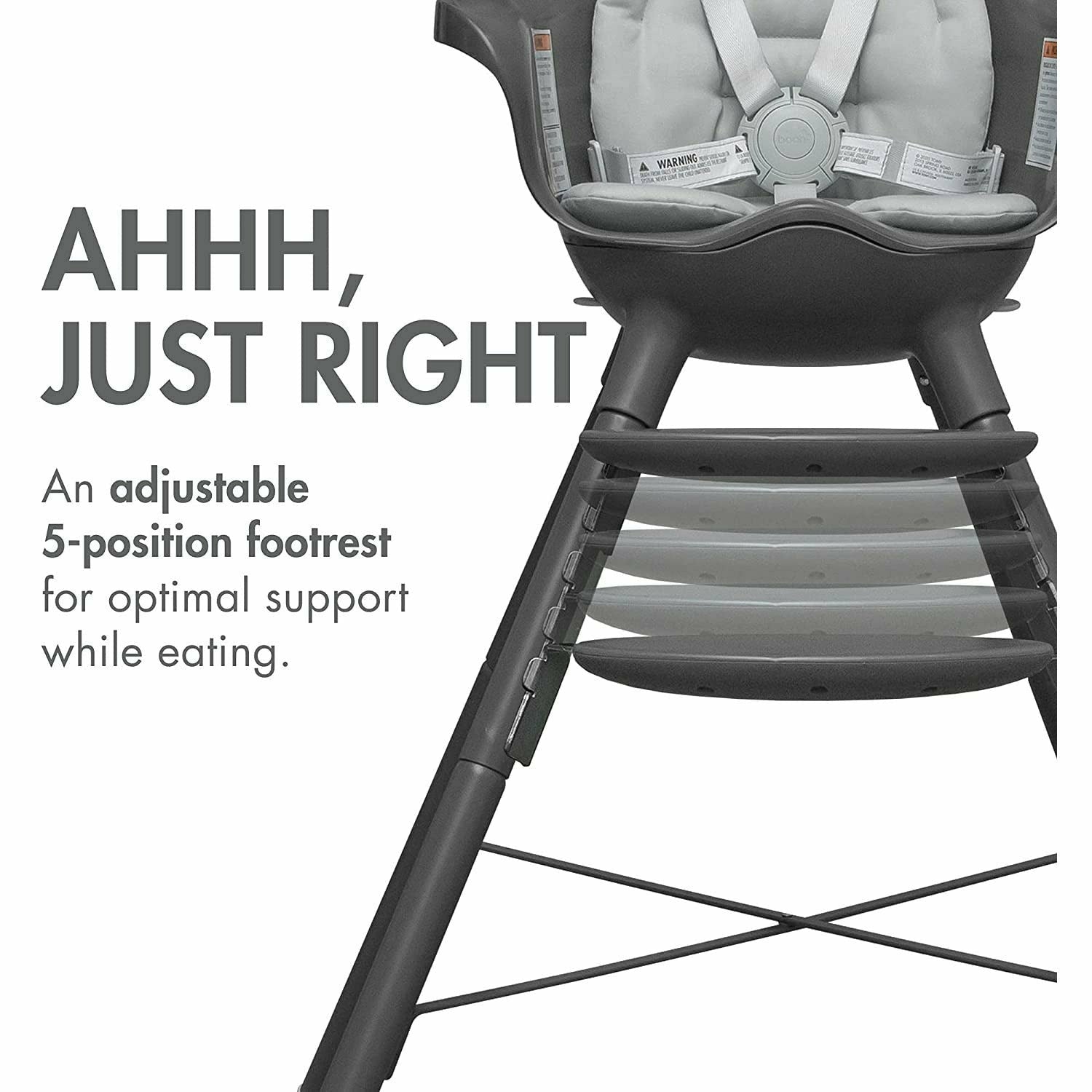 boon GRUB High Chair- Charcoal - Kid's Stuff Superstore