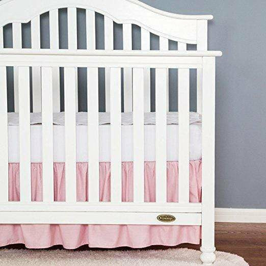 Crib Bed Skirt - Pink - Kid's Stuff Superstore