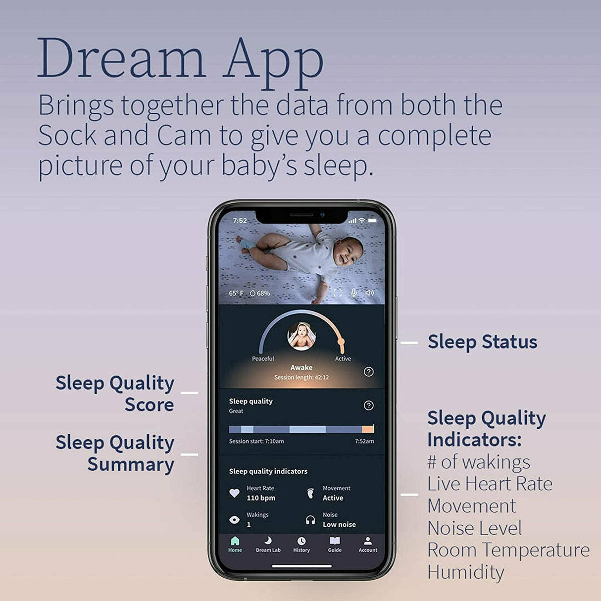 Owlet Dream Duo Sock Monitor System - Kid's Stuff Superstore