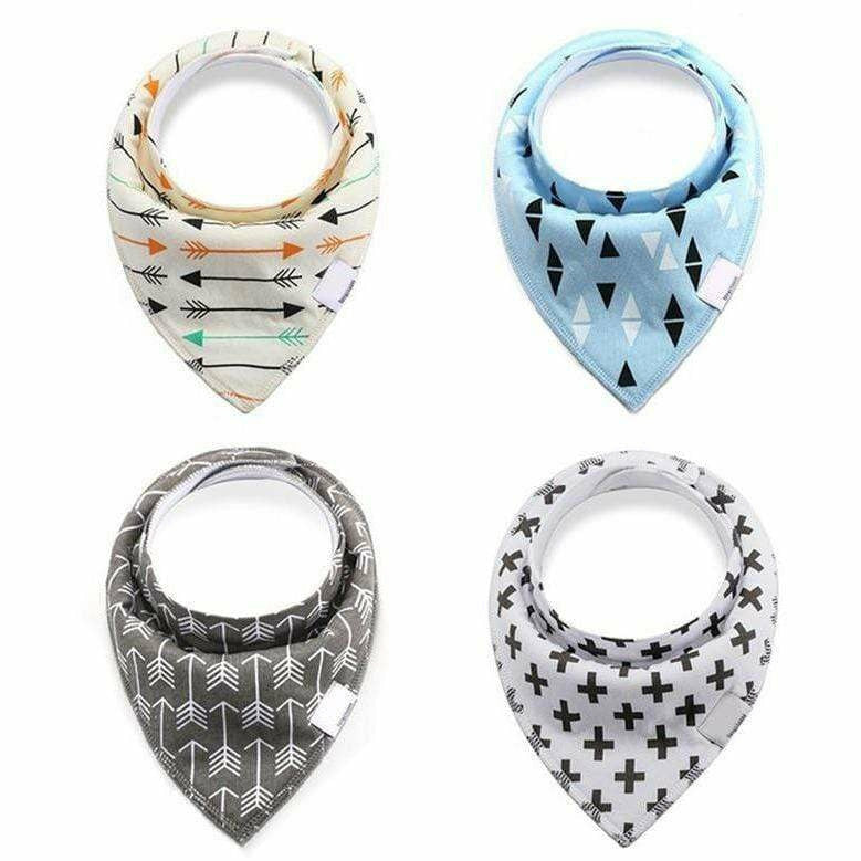 Bandana Bib 4 Pack - Arrows - Kid's Stuff Superstore