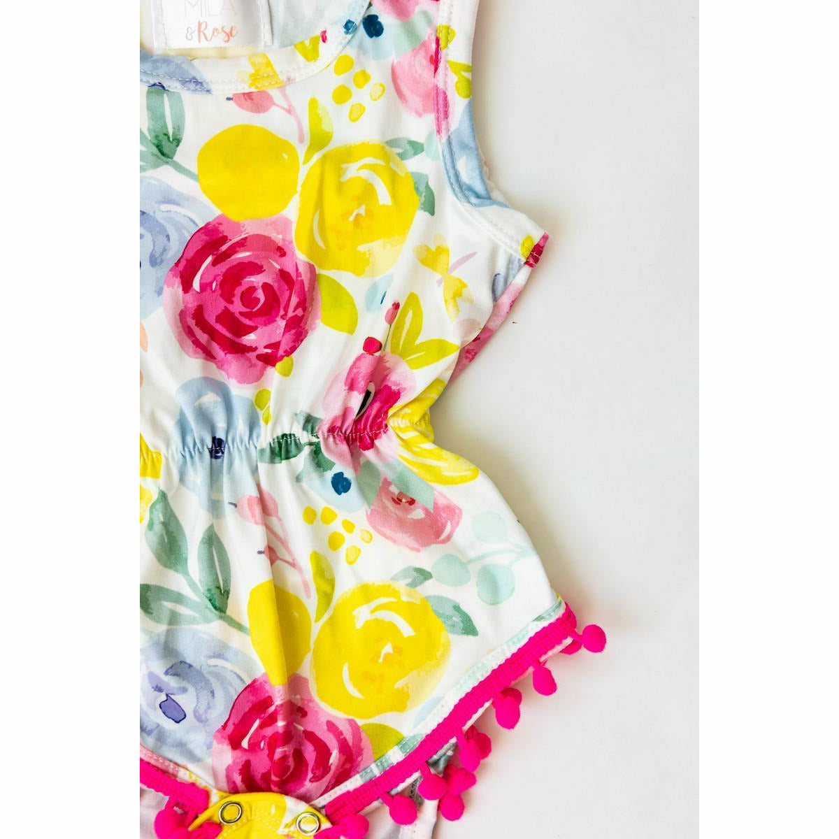 Mila & Rose Pom Pom Romper - Rosie - Kid's Stuff Superstore