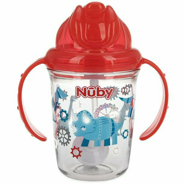 Nuby 360 Flip N' Sip Weighted Straw Cup - Kid's Stuff Superstore