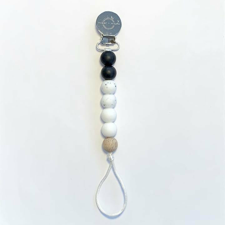 Sugar + Maple Pacifier Clip + Teether - Kid's Stuff Superstore
