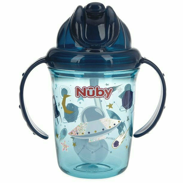 Nuby 360 Flip N' Sip Weighted Straw Cup - Kid's Stuff Superstore