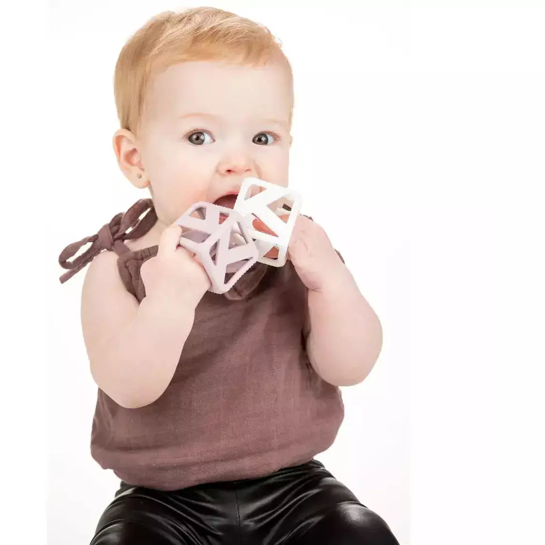 Malarkey Kids Stack N Chew Mini Cubes - Pastel - Kid's Stuff Superstore