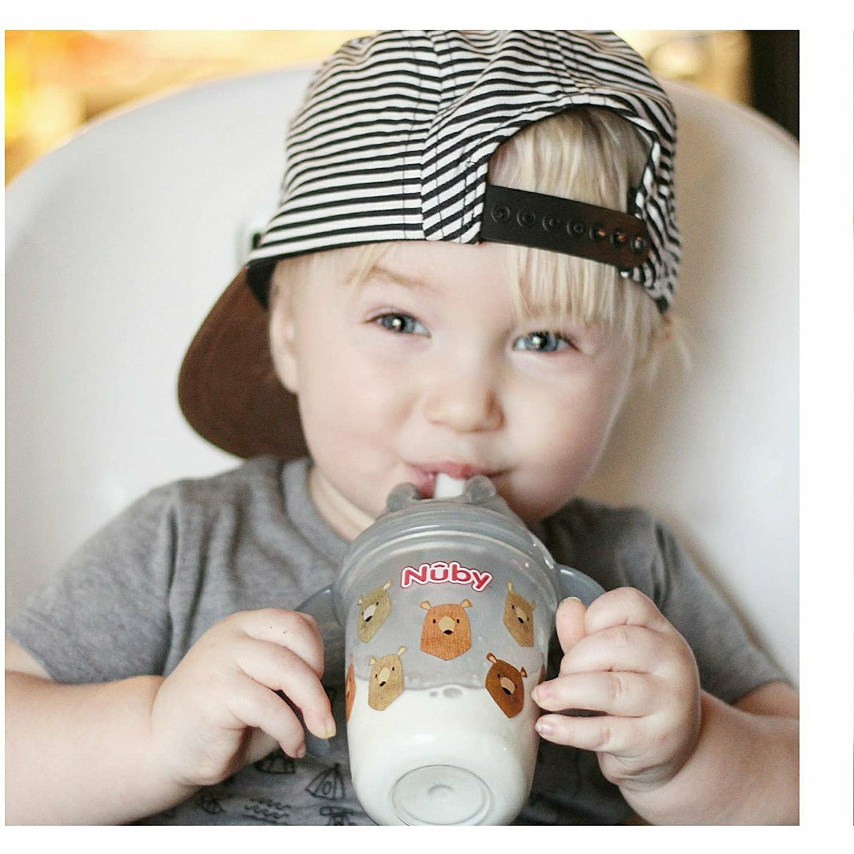 Nuby 360 Flip N' Sip Weighted Straw Cup - Kid's Stuff Superstore