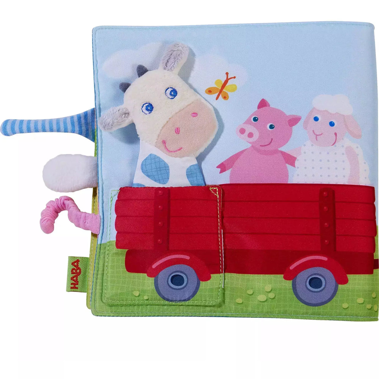HABA Fabric Book - Down on the Farm - Kid's Stuff Superstore
