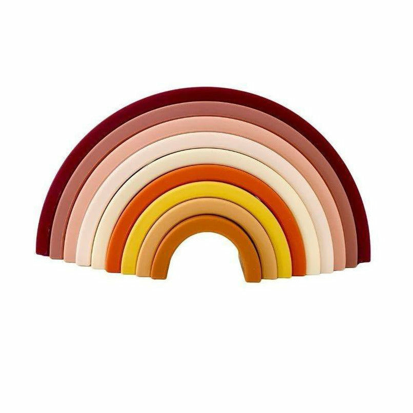 Silicone Rainbow Stacker - Natural - Kid's Stuff Superstore
