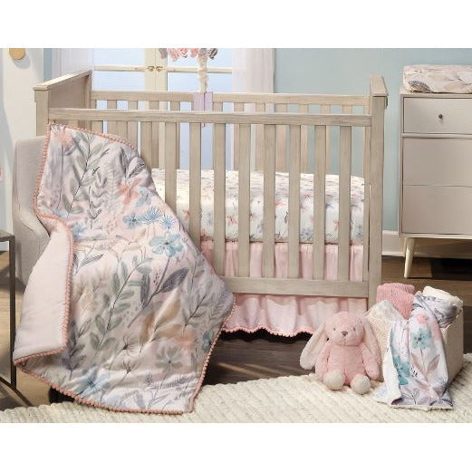 Lambs & Ivy- Baby Blooms 3 PC Bedding Set - Kid's Stuff Superstore
