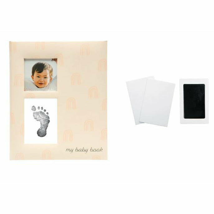 Baby Book - Blush Rainbow - Kid's Stuff Superstore
