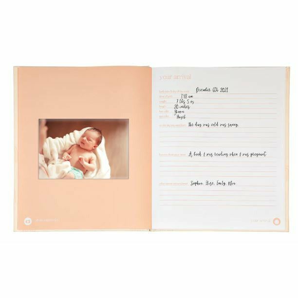 Baby Book - Blush Rainbow - Kid's Stuff Superstore