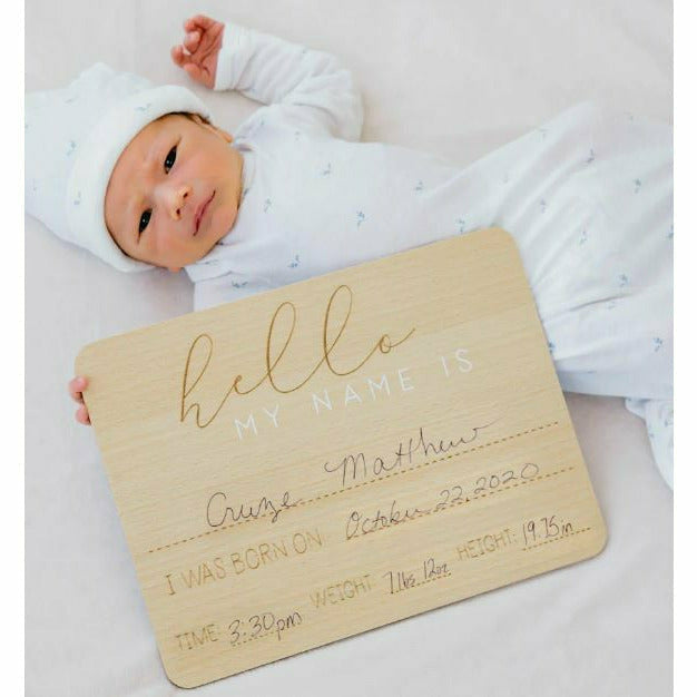 Baby Welcome Sign - Kid's Stuff Superstore