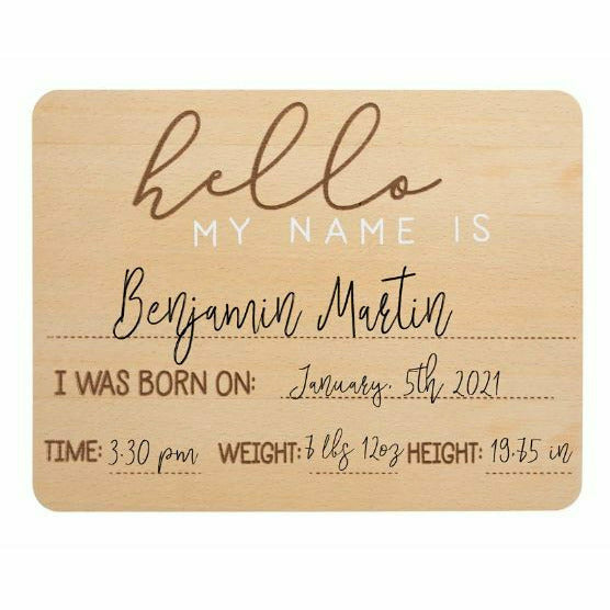 Baby Welcome Sign - Kid's Stuff Superstore