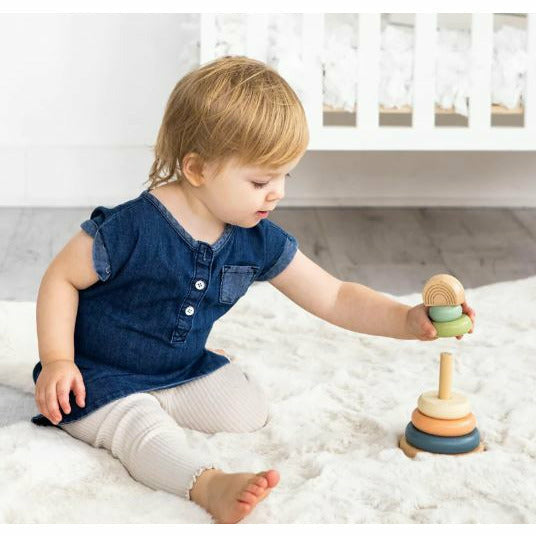 Pearhead Wooden Stacking Toy - Kid's Stuff Superstore