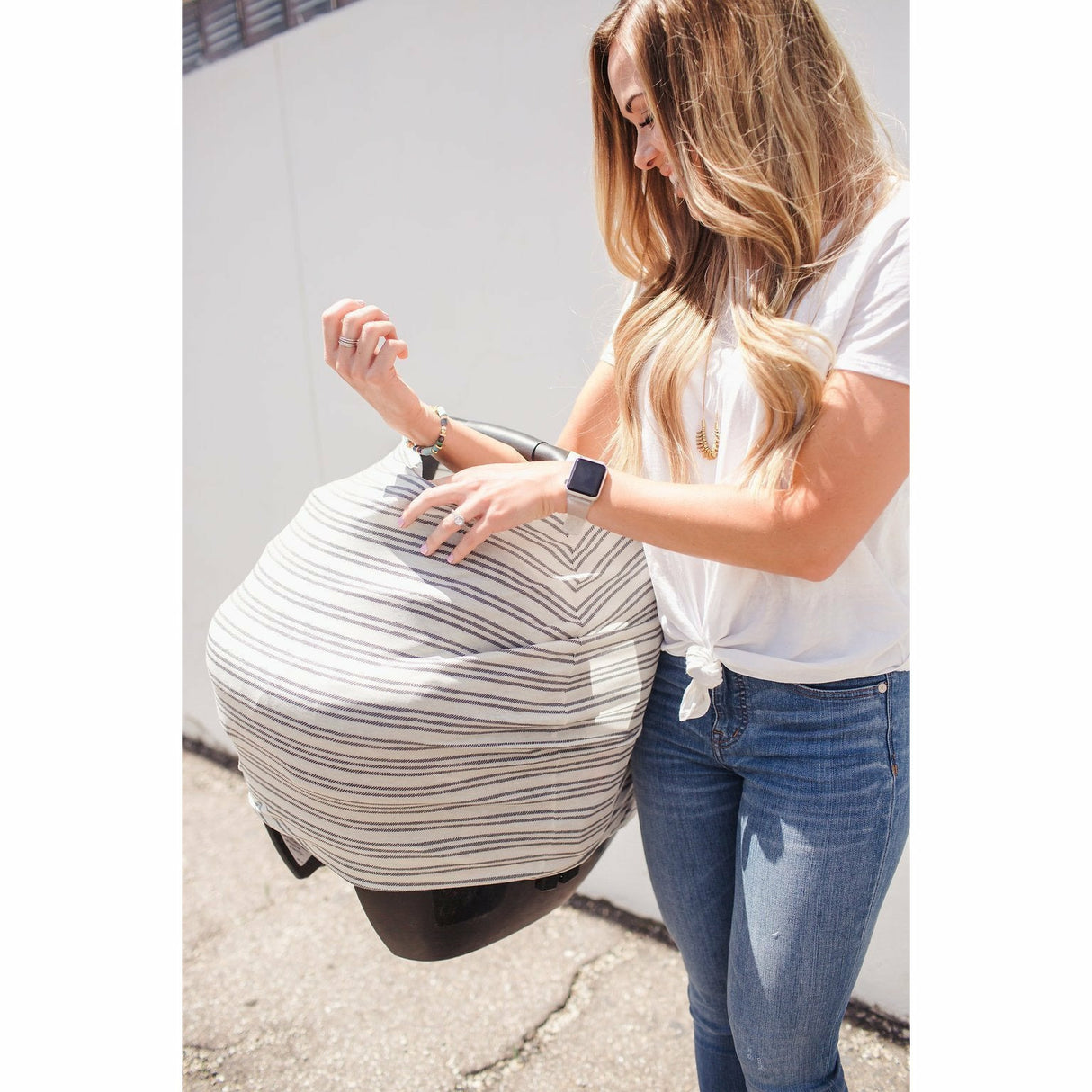 Copper Pearl Multi Use Cover - Midtown - Kid's Stuff Superstore