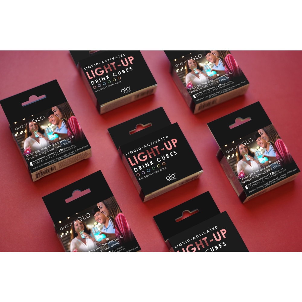 Glo Cubes Liquid-activated Light-up Drink Cubes, Multicolor - Kid's Stuff Superstore