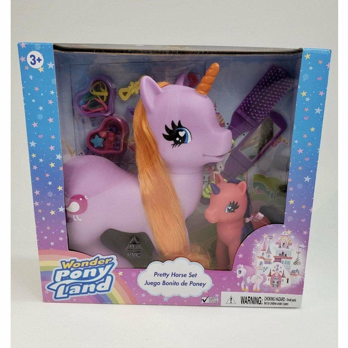 Wonder Pony Land Pretty Horse Set - Kid's Stuff Superstore
