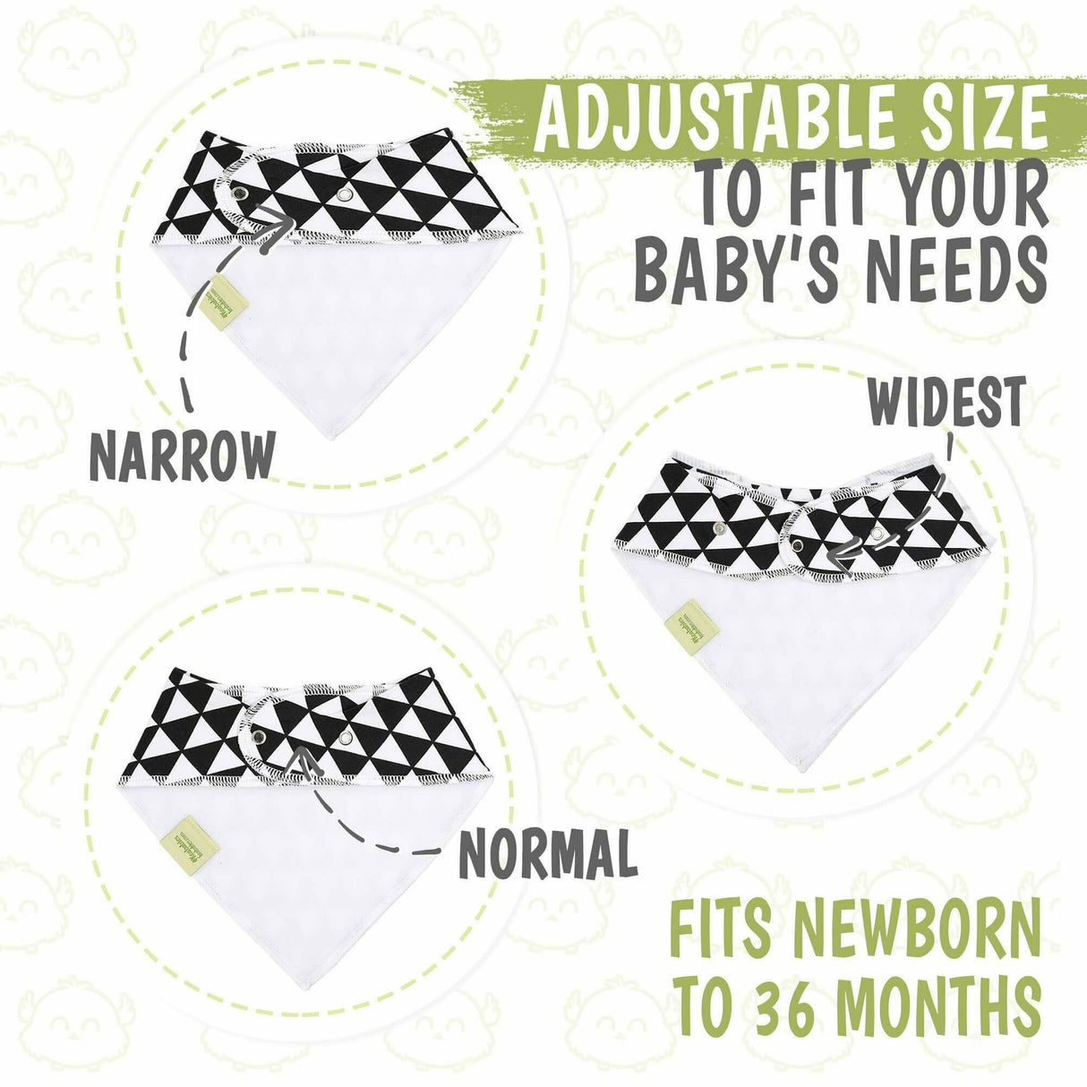 Bandana Bibs - 8 PK - Kid's Stuff Superstore