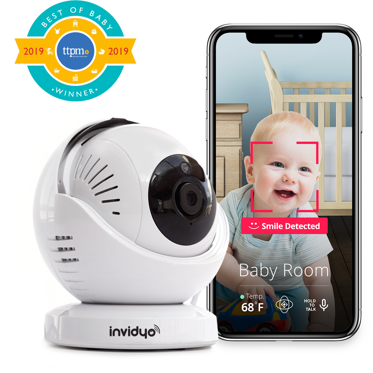 Invidyo Smartest Video Monitor+ Bundle - Kid's Stuff Superstore